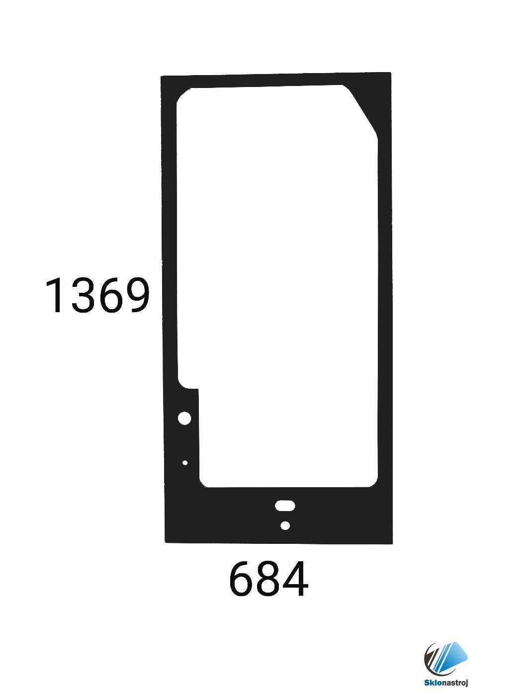 O&K L5.5, L6.5, L8.5, L10.5 dverové sklo 