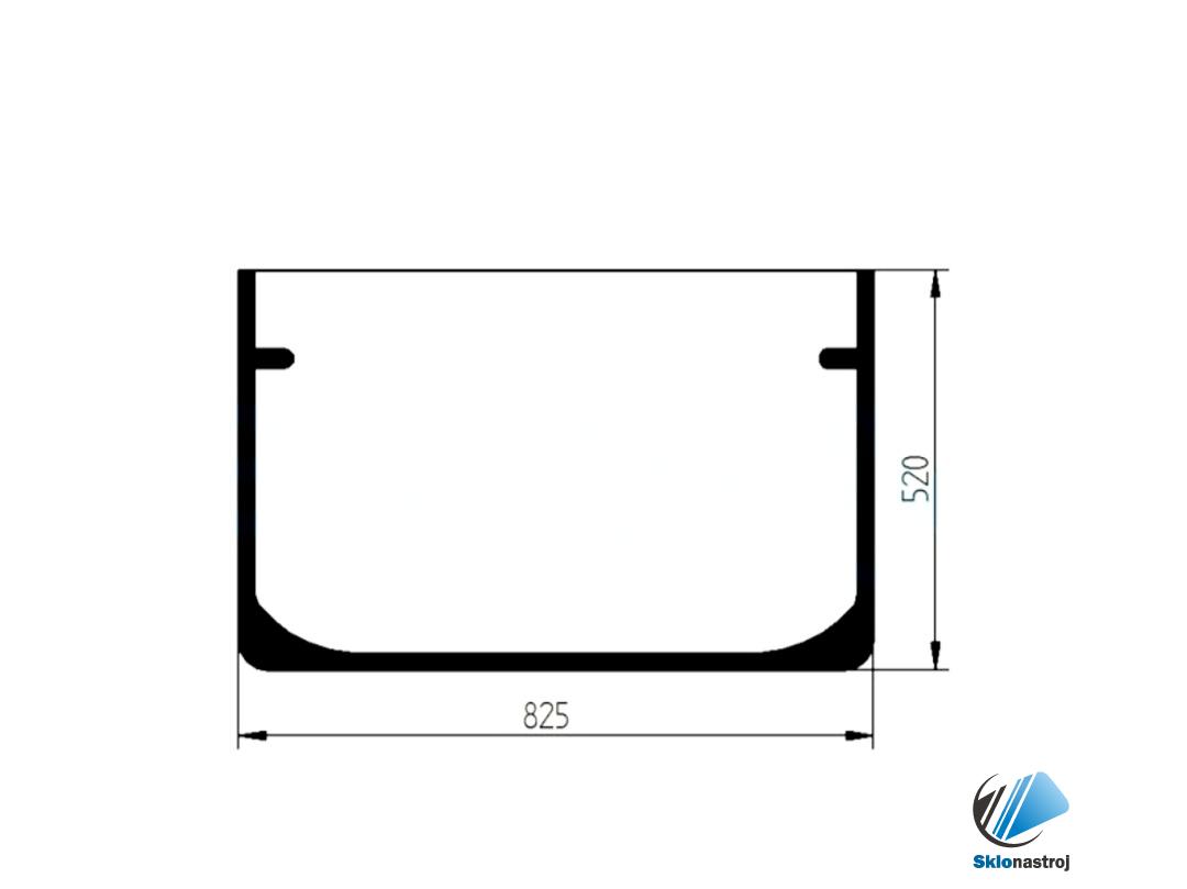 Liebherr  A910 A912 A914 A916 A918 A920 A922 RAIL A924  A928 predné dolné sklo